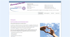 Desktop Screenshot of ehrensache.net