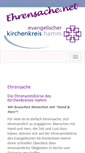 Mobile Screenshot of ehrensache.net